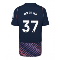 Camisa de Futebol Tottenham Hotspur Micky van de Ven #37 Equipamento Secundário 2026-27 Manga Curta